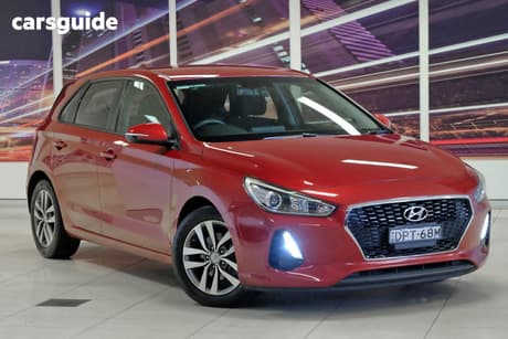 Red 2017 Hyundai I30 Hatchback Active