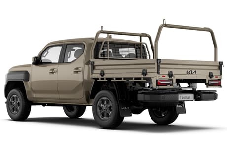 Beige 2025 Kia Tasman Double Cab Pick Up Sx (4X4) (Std) Body Fender