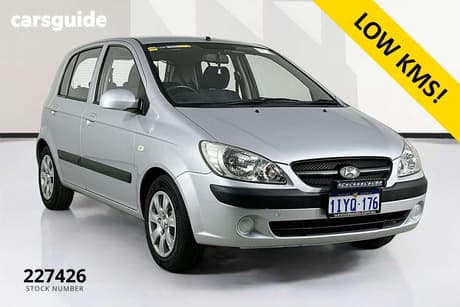 Blue 2009 Hyundai Getz Hatchback Sx