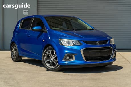 Blue 2017 Holden Barina Hatchback Cd