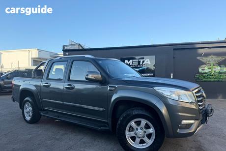Grey 2017 Great Wall Steed Dual Cab Utility (4X4)