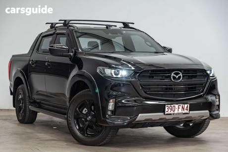 Black 2022 Mazda BT-50 Dual Cab Pick-up Sp (4X4)