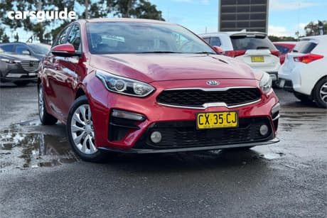Red 2019 Kia Cerato Hatchback S Safety Pack
