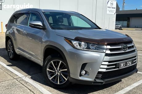 Silver 2019 Toyota Kluger Wagon Gxl (4X2)