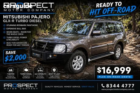 Silver 2013 Mitsubishi Pajero Wagon Glx-R Lwb (4X4)