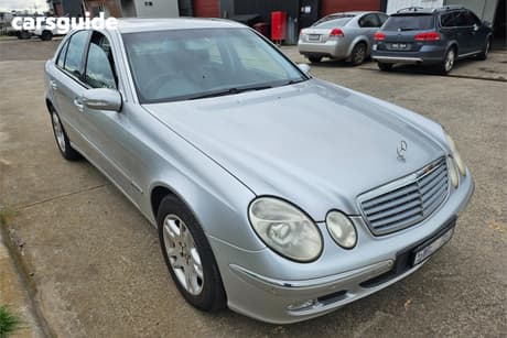 Silver 2004 Mercedes-Benz E320 Sedan Elegance