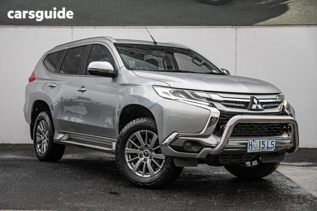 Silver 2018 Mitsubishi Pajero Sport Wagon Glx (4X4) 5 Seat