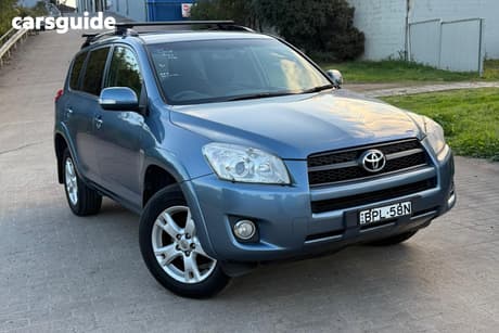 Blue 2009 Toyota RAV4 Wagon Cruiser (4X4)