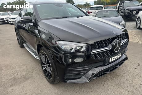 Black 2020 Mercedes-Benz GLE450 Coupe 4Matic (Hybrid)