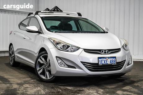 Silver 2015 Hyundai Elantra Sedan Premium