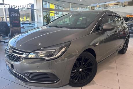 Grey 2017 Holden Astra Hatchback Rs-V