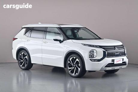 White 2022 Mitsubishi Outlander Wagon Exceed 7 Seat (Awd)