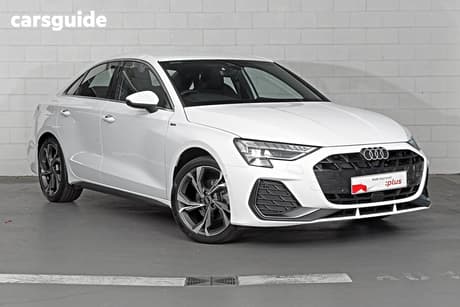 White 2025 Audi A3 Sedan 35 Tfsi S Line (Mhev)