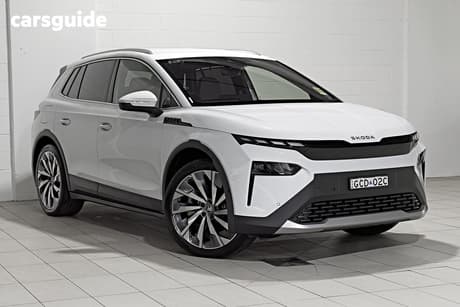 White 2026 Skoda Elroq SUV 130 YEARS EDITION R