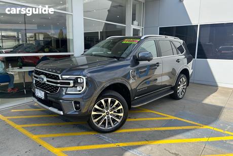 Grey 2025 Ford Everest Wagon Platinum (4Wd)