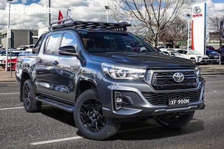 Grey 2018 Toyota Hilux Dual Cab Utility Rogue (4X4)