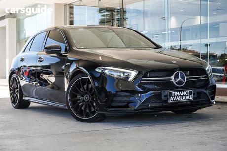Black 2020 Mercedes-Benz A35 Hatchback 4Matic
