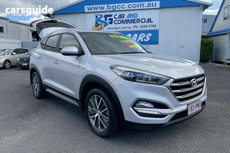 Silver 2016 Hyundai Tucson Wagon Elite (Fwd)