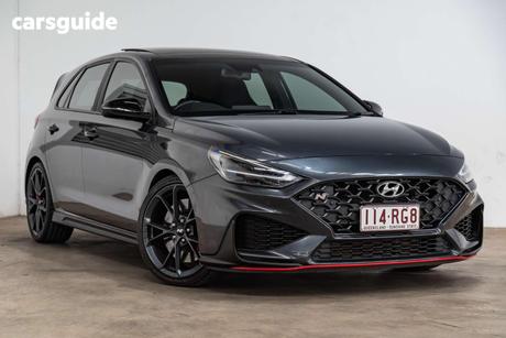Grey 2022 Hyundai I30 Hatchback N