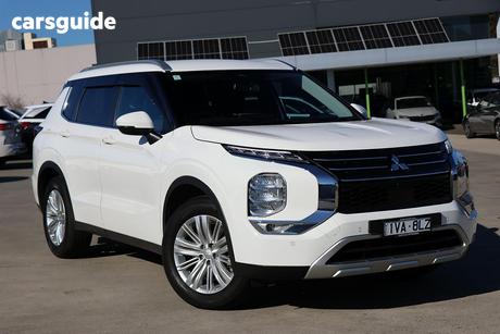 White 2023 Mitsubishi Outlander Wagon Ls 7 Seat (Awd)