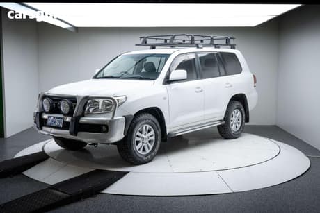 White 2007 Toyota Landcruiser Wagon Gxl (4X4)