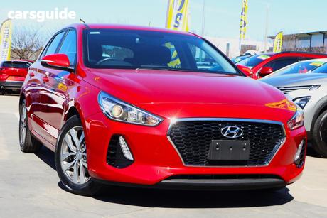 Red 2018 Hyundai I30 Hatchback Active