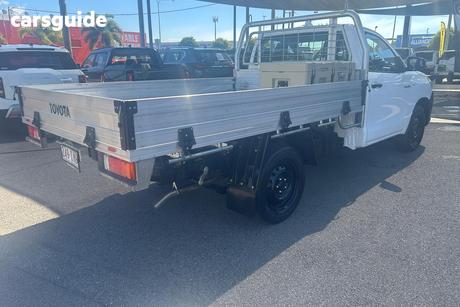 White 2023 Toyota Hilux Cab Chassis Workmate (4X2)
