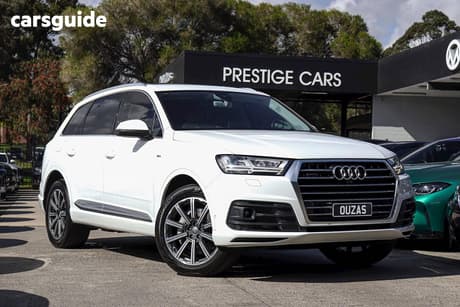 White 2016 Audi Q7 Wagon 3.0 Tdi Quattro