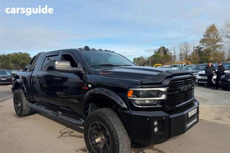 Black 2019 RAM 3500 Ute Tray 3500 HEAVY DUTY LARAMIE HEAVY DUTY