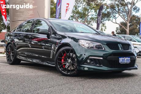 Green 2014 HSV Clubsport Sedan R8
