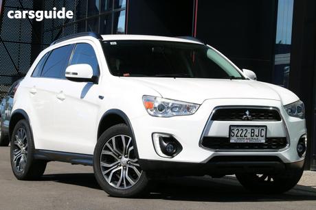 White 2015 Mitsubishi ASX Wagon Ls (2Wd)