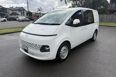 White 2022 Hyundai Staria Van Load 2S 2.2D Twin Swing
