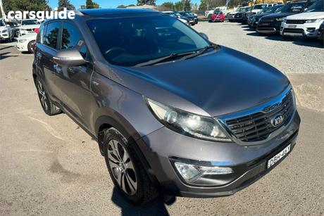 Grey 2013 Kia Sportage Wagon Platinum (Awd)