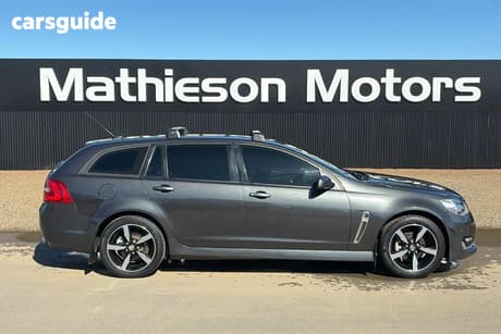 Grey 2017 Holden Commodore Sportswagon Sv6