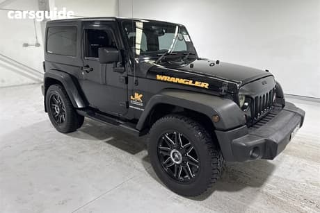 Black 2013 Jeep Wrangler Softtop Sport (4X4)