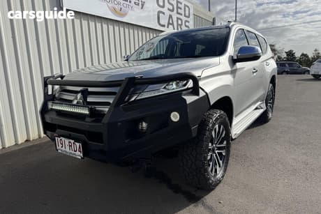 Silver 2023 Mitsubishi Pajero Sport Wagon Gls (4Wd) 7 Seat