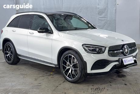 White 2020 Mercedes-Benz GLC300 Wagon 4Matic