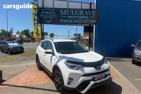 White 2017 Toyota RAV4 Wagon Gxl (4X4)