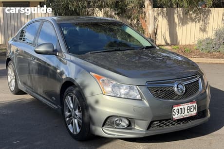 Grey 2014 Holden Cruze Sedan Sri