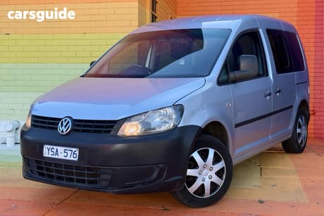 Silver 2010 Volkswagen Caddy Commercial TDI250 F