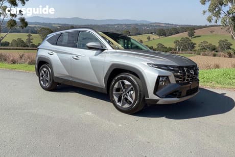 Silver 2026 Hyundai Tucson Wagon Elite (Fwd)