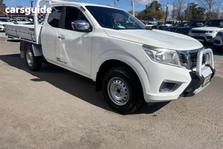 White 2016 Nissan Navara King Cab Chassis Rx (4X2)