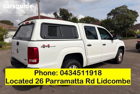 White 2021 Volkswagen Amarok Dual Cab Utility Tdi420 Core 4Motion
