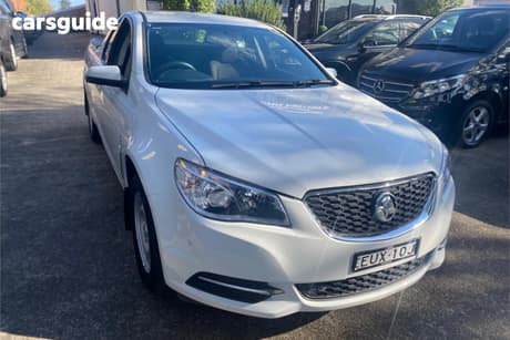 White 2015 Holden UTE Utility