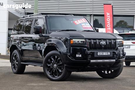 Black 2025 Toyota Landcruiser Prado Wagon Vx