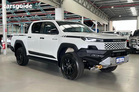 White 2026 Toyota Hilux Double Cab Pick Up Rogue 48V (4X4)