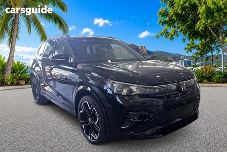 Black 2026 Volkswagen Tiguan Wagon 195Tsi R-Line