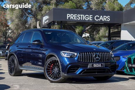 Blue 2022 Mercedes-Benz GLC63 Wagon S 4Matic+