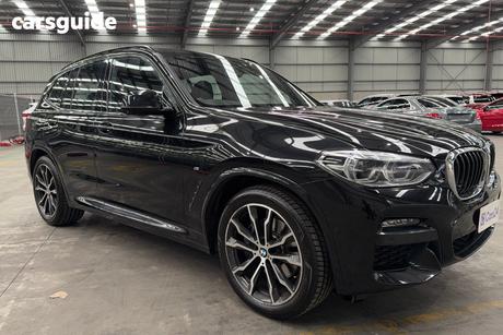 Black 2020 BMW X3 Wagon Xdrive30I M Sport