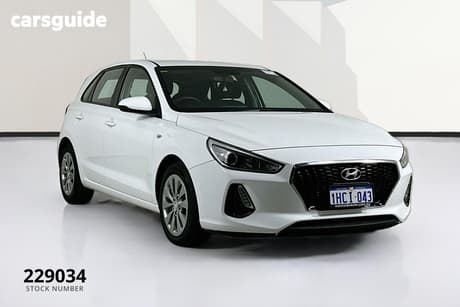 White 2019 Hyundai I30 Hatchback Go